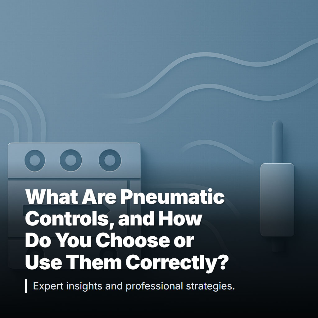Pneumatic controls