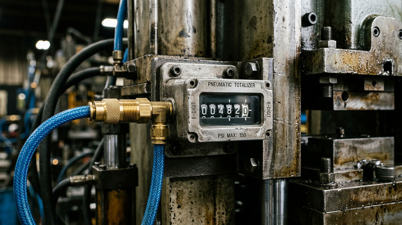 Pneumatic counters