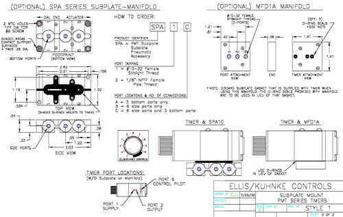 pneumatic timer